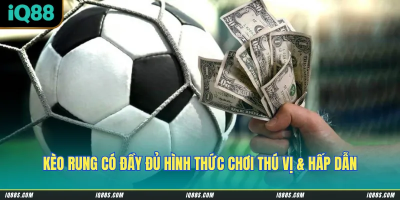 Kèo rung có đầy đủ hình thức chơi thú vị & hấp dẫn